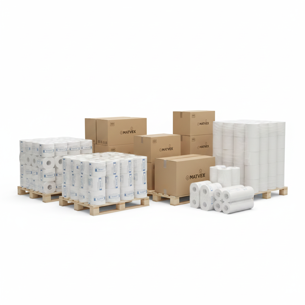 MATVEX wholesale tissue paper products range